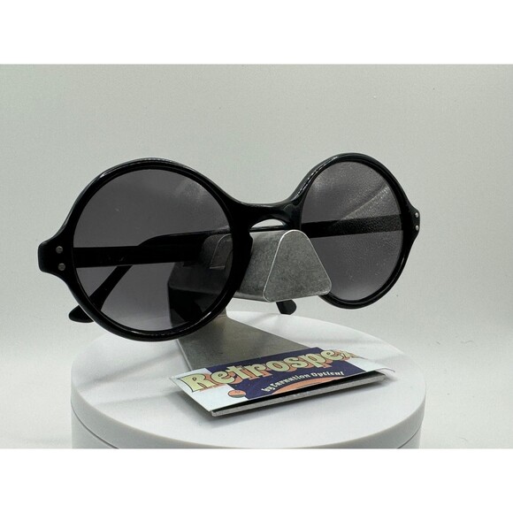Vintage Refurbished Eyeglasses | Round Plastic Frame Grey Lenses Retro 1960’s main image 8